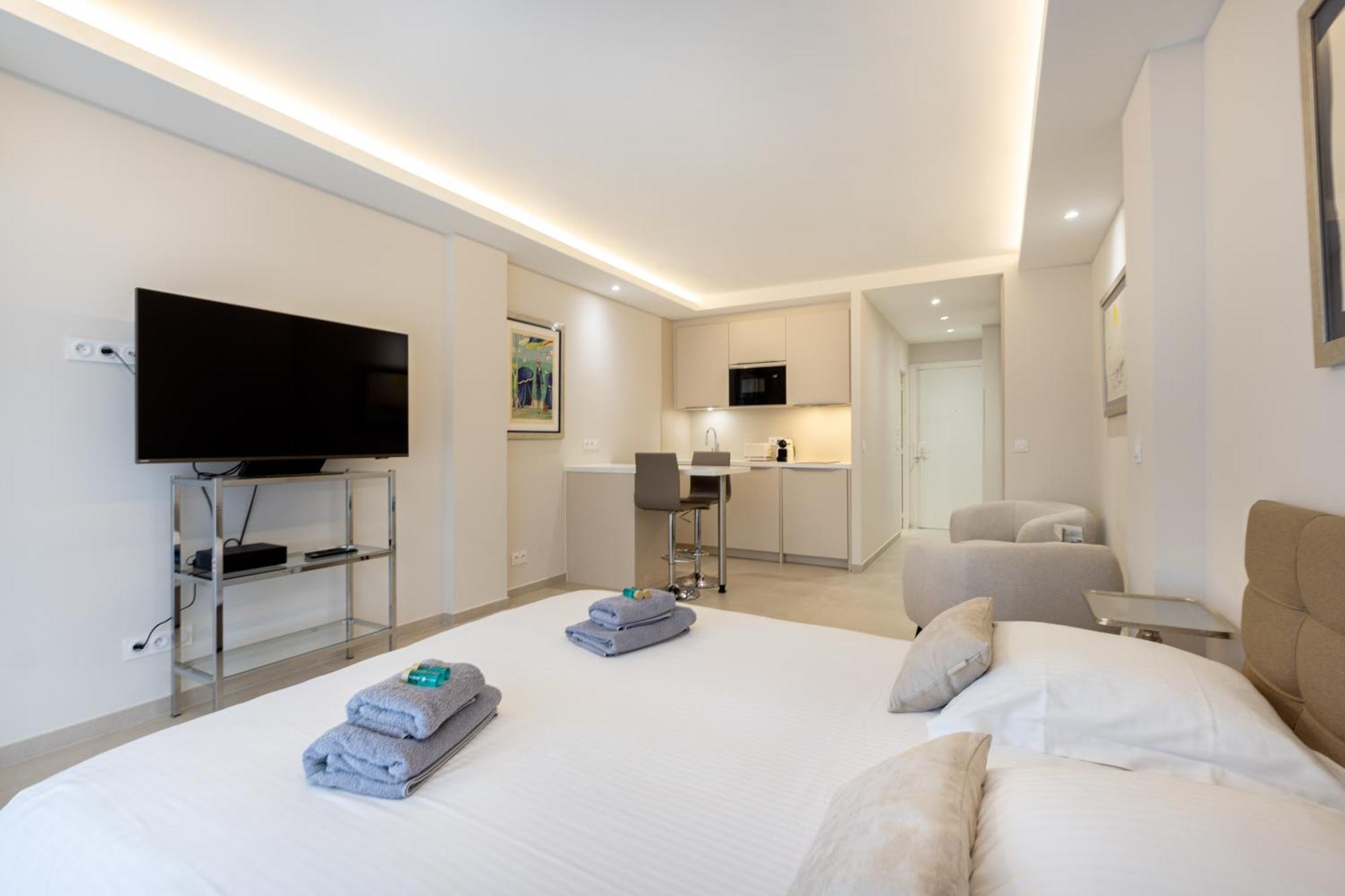 Agence Des Residences - Appartements Prives Du 45 Croisette - Superieur Cannes Rom bilde