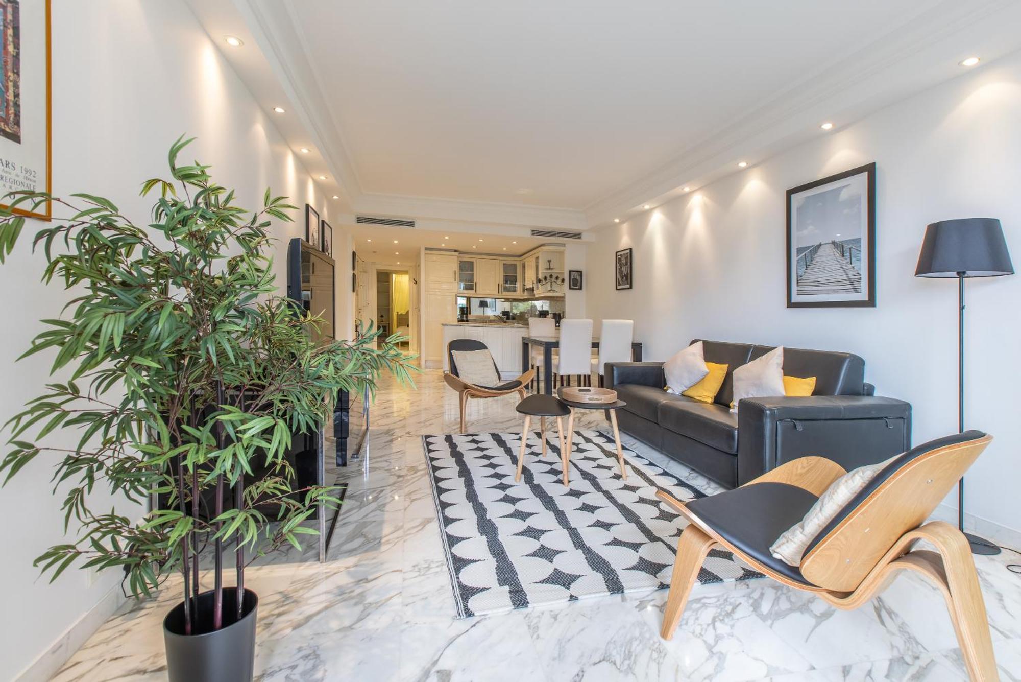 Agence Des Residences - Appartements Prives Du 45 Croisette - Superieur Cannes Rom bilde